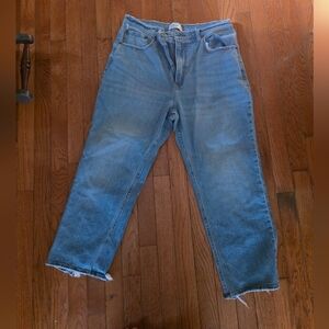 Abercrombie & Fitch Light Blue High Rise Jeans